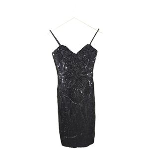 Vintage dress by Alyce Designs sequin cocktail prom mini bodycon 4